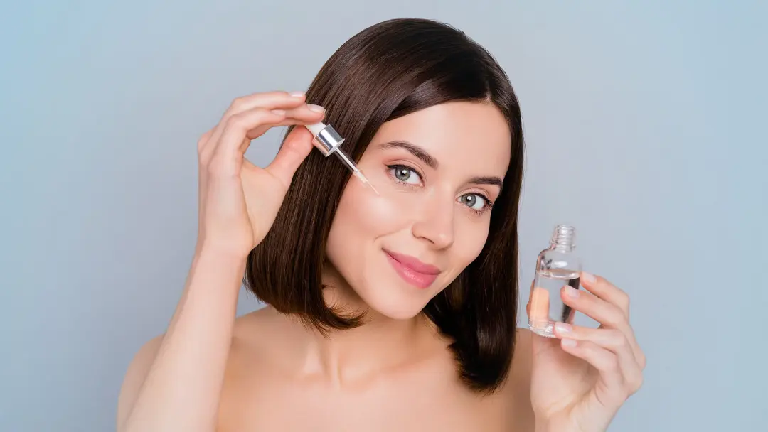 Hydrating face serum for dry skin